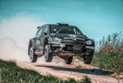 Lithuanian Dakar hero Benediktas Vanagas starting in Shell Helix Rally Estonia