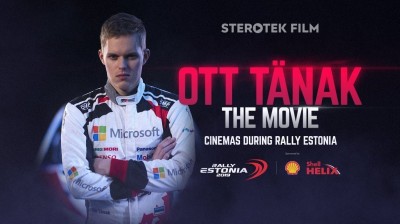 "Ott Tänak - The Movie" special screenings during Shell Helix Rally Estonia